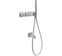 Tres Block System kit baignoire-douche encastré avec thermostat chrome 207.352.08