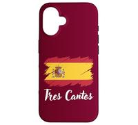 Tres Cantos Espagne, Drapeau Espagnol, Tres Cantos Coque pour iPhone 16