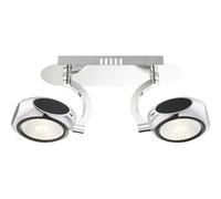 Très Chic 12W LED Spot Salle à Manger Chrome Verre Sparsam Lumière Big.light