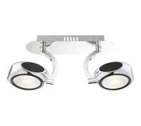 Très Chic 12W LED Spot Salle à Manger Chrome Verre Sparsam Lumière Big.light