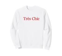 Tres Chic Cadeau Français Voyage à Paris Inscription Française Sweatshirt