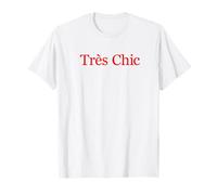 Tres Chic Cadeau Français Voyage à Paris Inscription Française T-Shirt
