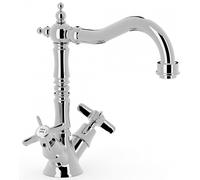 Tres Clasic-Tres mitigeur de lavabo sur pied chrome 2.42.109.02