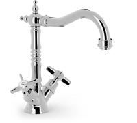 Tres Clasic-Tres mitigeur de lavabo sur pied chrome 24210801