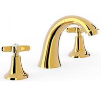 Tres Clasic-Tres mitigeur de lavabo sur pied doré 242.106.01.OR