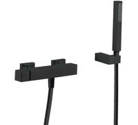 Tres Cuadro Exclusive mitigeur de douche murale noir 007.167.03.NM