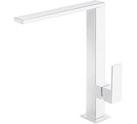 Tres Cuadro-Tres mitigeur de cuisine sur pied blanc 006.486.BM