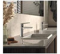 Tres Fuji mitigeur lavabo 28110301 sans garniture de vidange , chromé