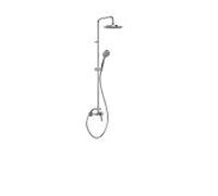 Tres Fuji set de robinetterie de douche 28128004NM à encastrer, douche de tête + bain-douche, noir mat