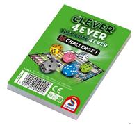 Schmidt Spiele Clever Hoch Trois Lot de 12 Blocs de défis Petit & Fin