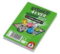 Schmidt Spiele Clever Hoch Trois Lot de 12 Blocs de défis Petit & Fin