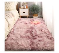 Très grand tapis 220 x 350 cm à poils épais, antidérapant, en peluche, idéal pour la décoration d'une chambre d'adolescent ou d'un dortoir. Tapis d'intérieur moderne en fourrure pour salle d
