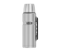 Très grand thermos flasque de 1,2 L en acier inoxydable, Acier inoxydable, acier inoxydable, 9,5x10,9x31,3 cm
