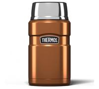 Très Grand Thermos Isotherme en Acier Inoxydable, 710 ML, Bleu métallisé | Récipient isotherme en acier inoxydable avec couvercle pour la soupe, la préparation des repas, le déjeuner, le camping