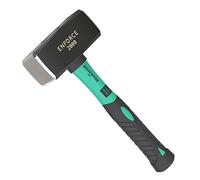 Très grande massette 2000 g avec manche en fibre de verre 2K par WIESEMANN 1893 | gamme ENFORCE | tête forgée et trempée par induction | 80560