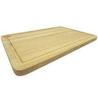 Très grande planche à découper en bois de hêtre - Professionnelle 30 x 45 cm