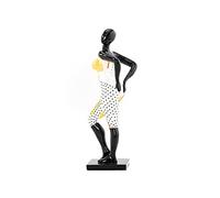 Très Grande Statue de Femme Nana ou Danseuse en résine Multicolore. Hauteur 80 centimètres. pour Une décoration Originale !