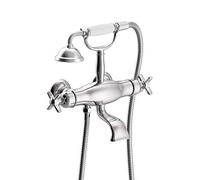 Tres Grifería Bañera-ducha termostática con soporte Ducha de mano anticalcárea y flexo doble engatillado. Inversor integrado en el regulador de caudal.-24217609