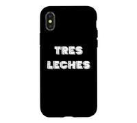 Tres Leches Dessert Lover Funny Latin Bakery Design Coque pour iPhone X/XS