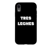 Tres Leches Dessert Lover Funny Latin Bakery Design Coque pour iPhone XR
