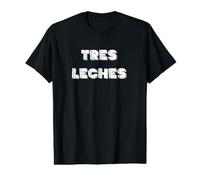 Tres Leches Dessert Lover Funny Latin Bakery Design T-Shirt Graphique avec Valeur