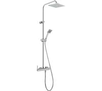 Tres Lex-Tres ensemble de douche mural avec douche pluie chrome 081.193.01