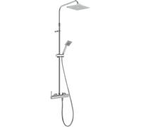 Tres Lex-Tres ensemble de douche mural avec douche pluie chrome 081.197.01