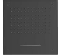 Tres Loft-Tres douche à effet de pluie 50x50 cm carrée noir 29995501NM