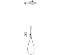 Tres Loft-Tres ensemble de douche encastré oui chrome 200.180.02