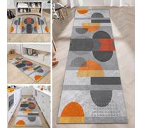 Très Log Hallway Hall Ruer Arrow Tapis pour Etryway Chambre Livig Room Buanderie, Largeur 60cm 70cm 80cm Lavable O Slip C Tapis De Sol, One Color, 80×250cm/2.6ft×8.2ft