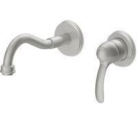 Tres Monoclasic mitigeur de lavabo encastrée acier 242.200.01.AC