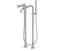 Tres Mont Blanc mitigeur bain-douche autoportante chrome 28319401