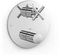 Tres Mont Blanc mitigeur bain-douche encastrée avec thermostat chrome 28325001