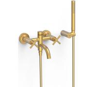 Tres Mont Blanc mitigeur bain-douche murale doré 28317601OM