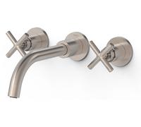 Tres Mont Blanc mitigeur de lavabo encastrée acier 28330002AC