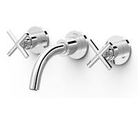 Tres Mont Blanc mitigeur de lavabo encastrée chrome 28330001