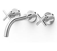 Tres Mont Blanc mitigeur de lavabo encastrée chrome 28330002