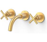 Tres Mont Blanc mitigeur de lavabo encastrée doré 28330001OM