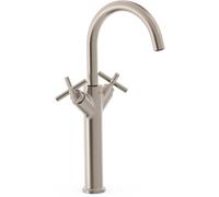 Tres Mont Blanc mitigeur de lavabo sur pied acier 28380301AC
