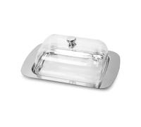 Très pratique Boîte de rangement for beurre, beurrier en acier inoxydable avec couvercle, récipient for salade de beurre, assiette à fromage, vaisselle de cuisine de restaurant pour Conserver
