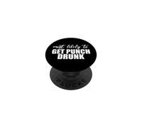 Très Probablement Obtenir Un Punch Ivre. Funny Thanksgiving & Christmas PopSockets PopGrip Adhésif