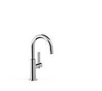 Tres Project-tres mitigeur lavabo 21190401 Levier sur le côté, bec rond, chromé