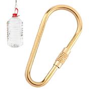 très résistant - en Laiton très résistant pour Le Camping et l'escalade - verrouillable Robuste - pour sécuriser Les Animaux de Compagnie Pendant Le Camping et la