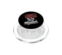 Très Sensible Mon Fils Vient de se marier PopSockets PopGrip pour MagSafe