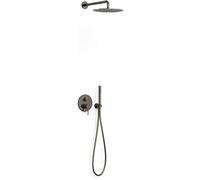 Tres Study Exclusive ensemble de douche encastré noir 26228004KM