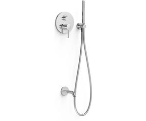 Tres Study Exclusive kit baignoire-douche encastré chrome 26228006