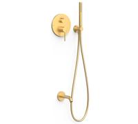 Tres Study Exclusive kit baignoire-douche encastré doré 26228006OM