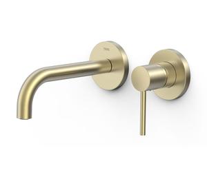 Tres Study Exclusive mitigeur de lavabo encastrée doré 26230021CA