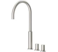 Tres Study Exclusive mitigeur de lavabo sur pied acier 061.105.02.AC