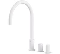 Tres Study Exclusive mitigeur de lavabo sur pied blanc 061.105.01.BM